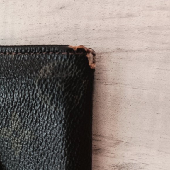 Louis Vuitton W Hook Wallet Monogram Beige Monogram Canvas Authentic - Picture 3 of 14